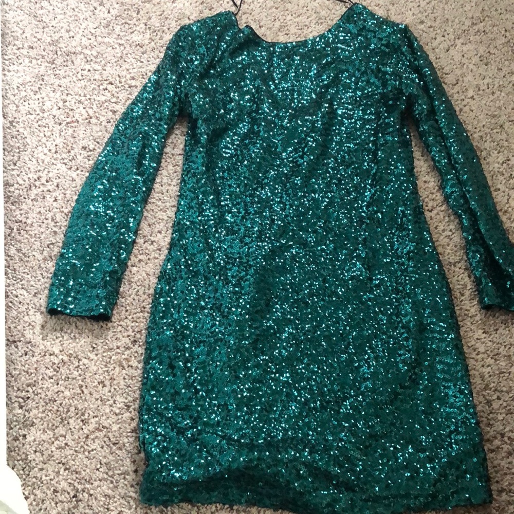 Sequin mini dress